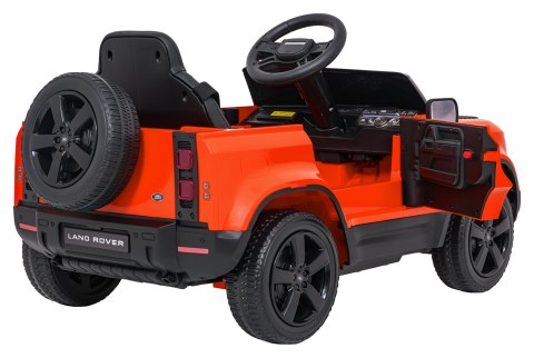 Pojazd Land Rover Defender Pomarańczowy