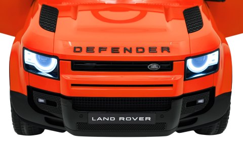 Pojazd Land Rover Defender Pomarańczowy