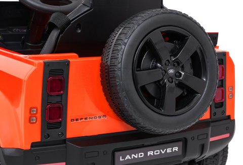 Pojazd Land Rover Defender Pomarańczowy