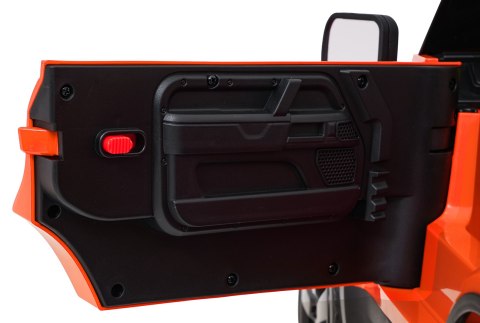 Pojazd Land Rover Defender Pomarańczowy