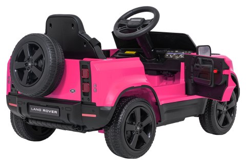 Pojazd Land Rover Defender Różowy