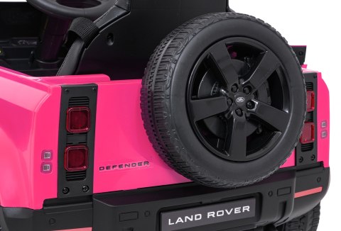 Pojazd Land Rover Defender Różowy