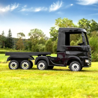 ZESTAW TIR Ciężarówka + Naczepa Scania R-SERIE 4x4W Czarna