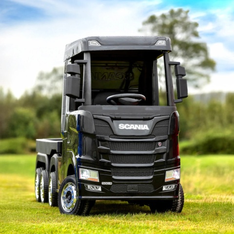 ZESTAW TIR Ciężarówka + Naczepa Scania R-SERIE 4x4W Czarna