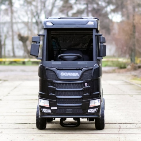 ZESTAW TIR Ciężarówka + Naczepa Scania R-SERIE 4x4W Czarna