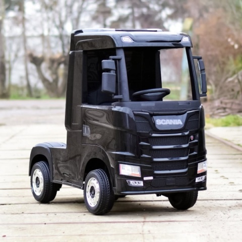 ZESTAW TIR Ciężarówka + Naczepa Scania R-SERIE 4x4W Czarna