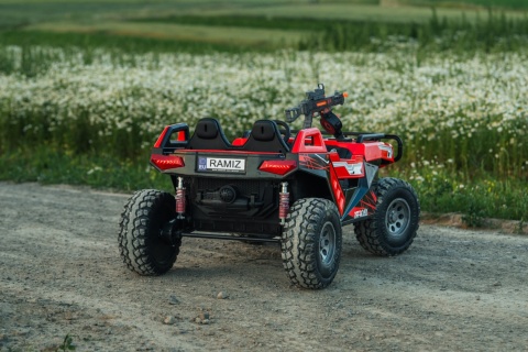 Pojazd Buggy PROSPECTOR 4x4 STRONG Czerwony