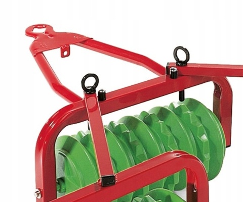 Rolly Toys Brona talerzowa Walec Cambrigde Przyczepa do traktora