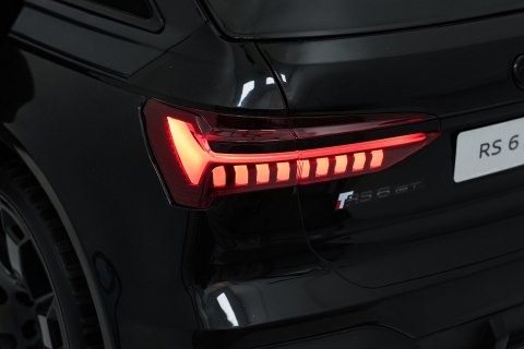 Auto na Akumulator Dla Dzieci Audi RS6 Avant GT 4x4 Czarny