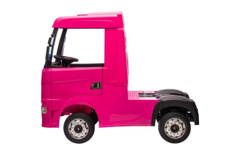 OUTLET Auto na akumulator TIR Ciężarówka Scania R-SERIE 500 4x4 Różowa