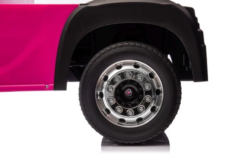 OUTLET Auto na akumulator TIR Ciężarówka Scania R-SERIE 500 4x4 Różowa