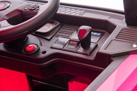 OUTLET Auto na akumulator TIR Ciężarówka Scania R-SERIE 500 4x4 Różowa