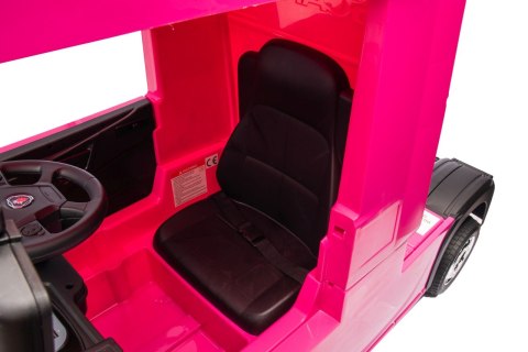 OUTLET Auto na akumulator TIR Ciężarówka Scania R-SERIE 500 4x4 Różowa