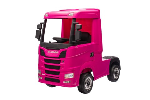 OUTLET Auto na akumulator TIR Ciężarówka Scania R-SERIE 500 4x4 Różowa