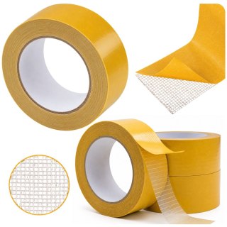Taśma Dwustronna Zbrojona Mocna Montażowa 50mm x 25m