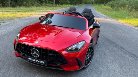 Auto Na Akumulator Mercedes GT63 AMG DK-GT63 4x200W + POWIĘKSZONY AKUMULATOR 24V14Ah Czerwony Lakierowany