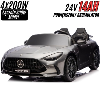Auto Na Akumulator Mercedes GT63 AMG DK-GT63 24V Szary Lakierowany