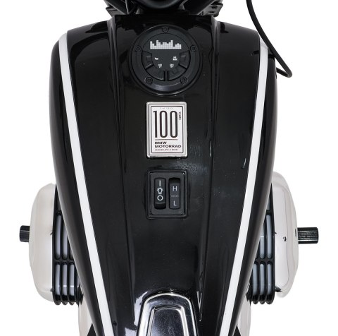 Duży Motor CHOPPER BMW R18 + silnik bezszczotkowy 24V 200W do 16km/h Czarny
