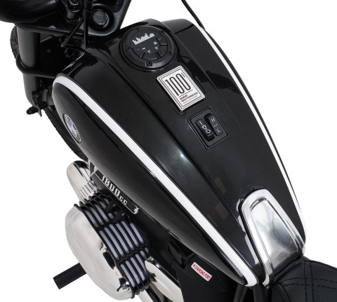 Duży Motor CHOPPER BMW R18 + silnik bezszczotkowy 24V 200W do 16km/h Czarny