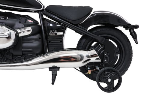 Duży Motor CHOPPER BMW R18 + silnik bezszczotkowy 24V 200W do 16km/h Czarny