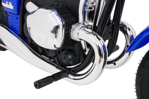 Duży Motor CHOPPER BMW R18 + silnik bezszczotkowy 24V 200W do 16km/h Niebieski