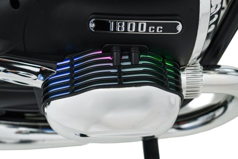 Duży Motor CHOPPER BMW R18 + silnik bezszczotkowy 24V 200W do 16km/h Niebieski