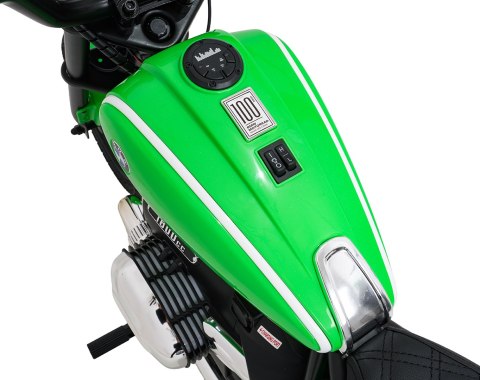 Duży Motor CHOPPER BMW R18 + silnik bezszczotkowy 24V 200W do 16km/h Zielony