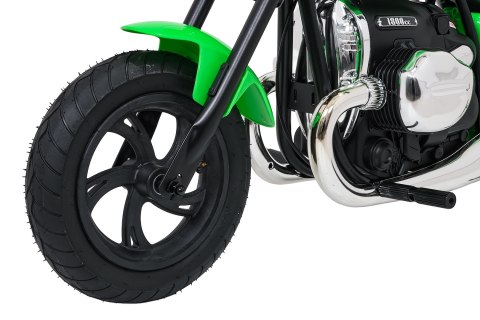 Duży Motor CHOPPER BMW R18 + silnik bezszczotkowy 24V 200W do 16km/h Zielony