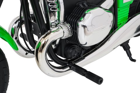 Duży Motor CHOPPER BMW R18 + silnik bezszczotkowy 24V 200W do 16km/h Zielony
