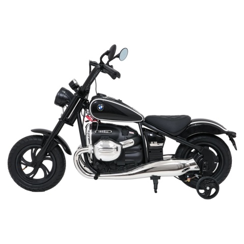 Duży Motor CHOPPER BMW R18 + silnik bezszczotkowy 24V 200W do 16km/h Czarny