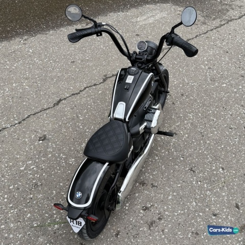 Duży Motor CHOPPER BMW R18 + silnik bezszczotkowy 24V 200W do 16km/h Czarny