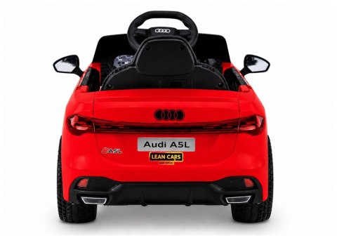 Pojazd Na Akumulator Audi A5L HL788 Czerwony