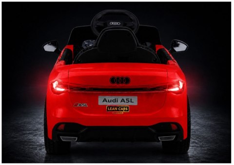 Pojazd Na Akumulator Audi A5L HL788 Czerwony