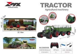 Traktor R/C z Naczepą i Kiprem