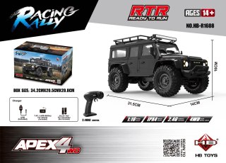 Auto R/C Terenowe RTR APEX 4 1:16 Czarny
