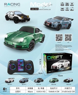 Auto do Driftu SPORT R/C 1:64 Czarny