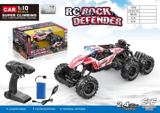 Crawler R/C 6x6 CHASE Czerwony
