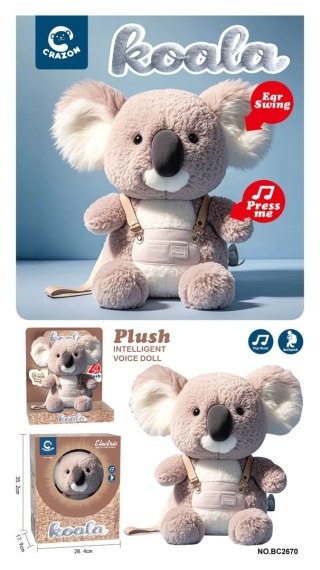 Interaktywna Koala z Funkcją Świateł i Dźwięku
