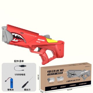 Pistolet na Wodę SHARK Czerwony
