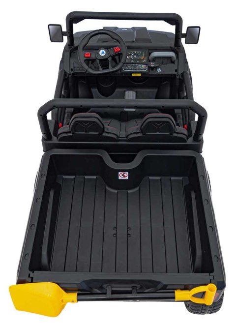 Pojazd Farmer Truck Speed 900 Czarny SERIA 24V