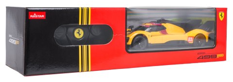 Autko R/C 1:24 Ferrari 499P-N83 Żółte RASTAR