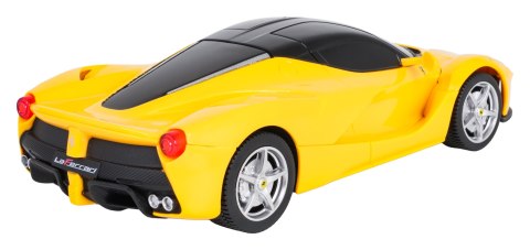 Autko R/C 1:24 Ferrari LaFerrari Żółte RASTAR