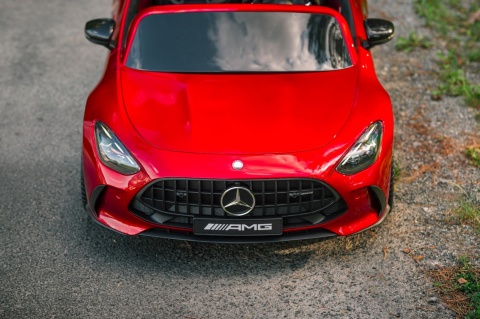 Auto Na Akumulator Mercedes GT63 AMG DK-GT63 4x200W + POWIĘKSZONY AKUMULATOR 24V14Ah Czerwony Lakierowany