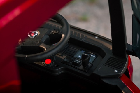 Auto na akumulator TIR Ciężarówka Scania R-SERIE 500 4x4 Czerwona LAKIEROWANA
