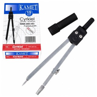 Cyrkiel szkolno-techniczny zapas grafitu KAMET