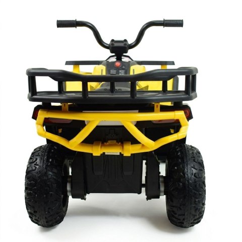 MEGA WIELKI QUAD, AMORTYZATORY, MIĘKKIE KOŁA, PILOT, WOLNY START, 4x4 /XMX607