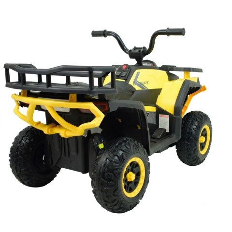 MEGA WIELKI QUAD, AMORTYZATORY, MIĘKKIE KOŁA, PILOT, WOLNY START, 4x4 /XMX607