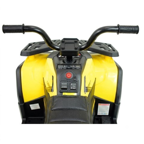 MEGA WIELKI QUAD, AMORTYZATORY, MIĘKKIE KOŁA, PILOT, WOLNY START, 4x4 /XMX607