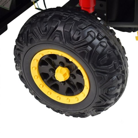 MEGA WIELKI QUAD, AMORTYZATORY, MIĘKKIE KOŁA, PILOT, WOLNY START, 4x4 /XMX607