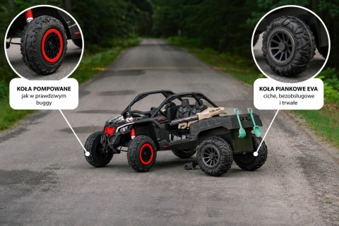 Zestaw BUGGY CANAM MAVERICK DELUXE CA001+ PRZYCZEPA